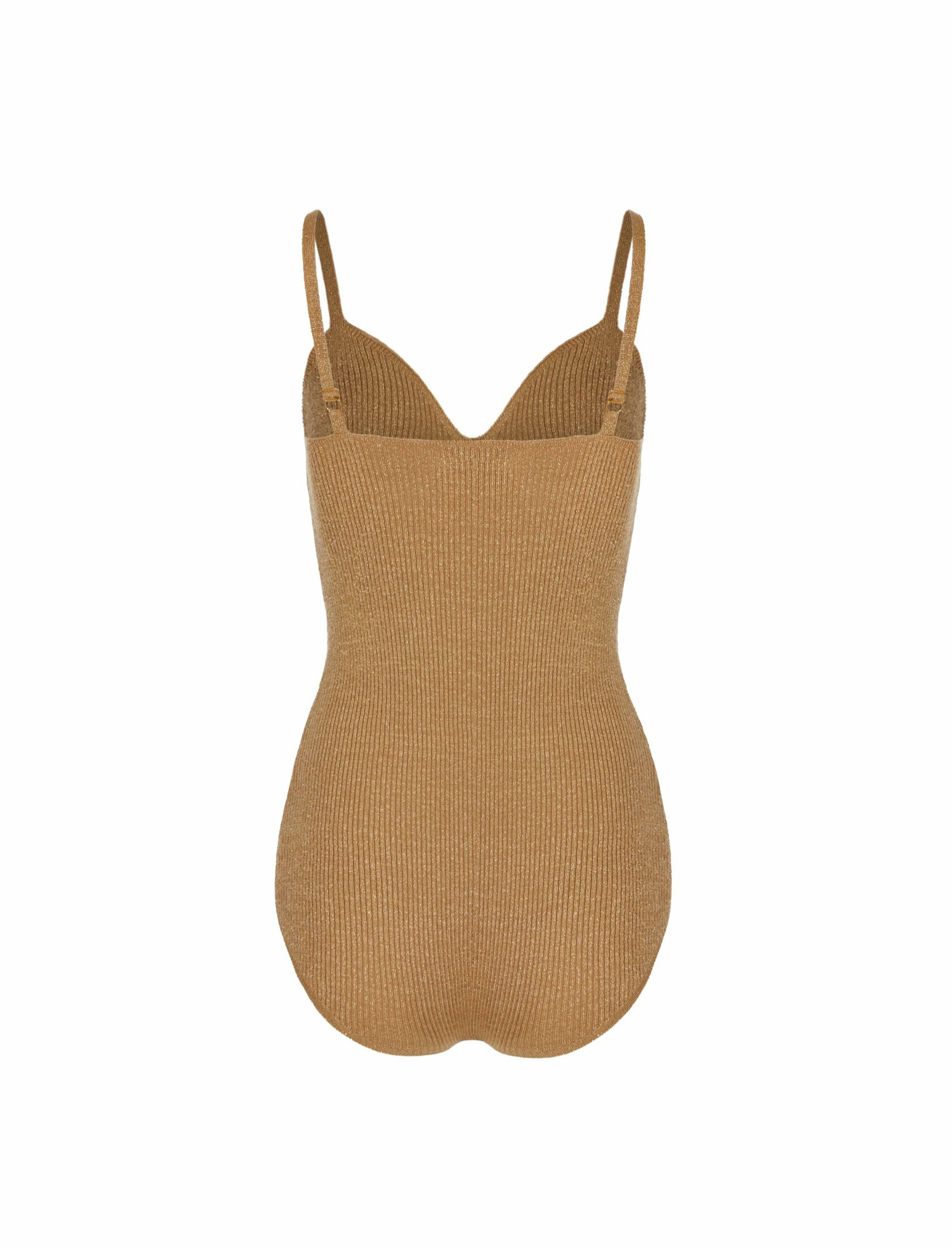 Боди с блеском gold