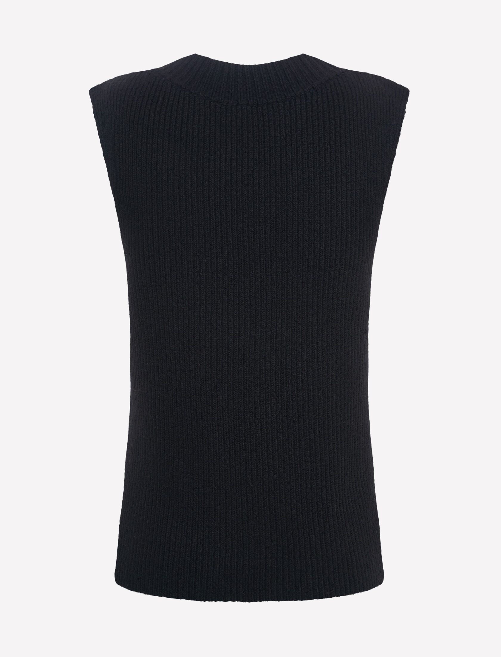 Жилет из смесового кашемира