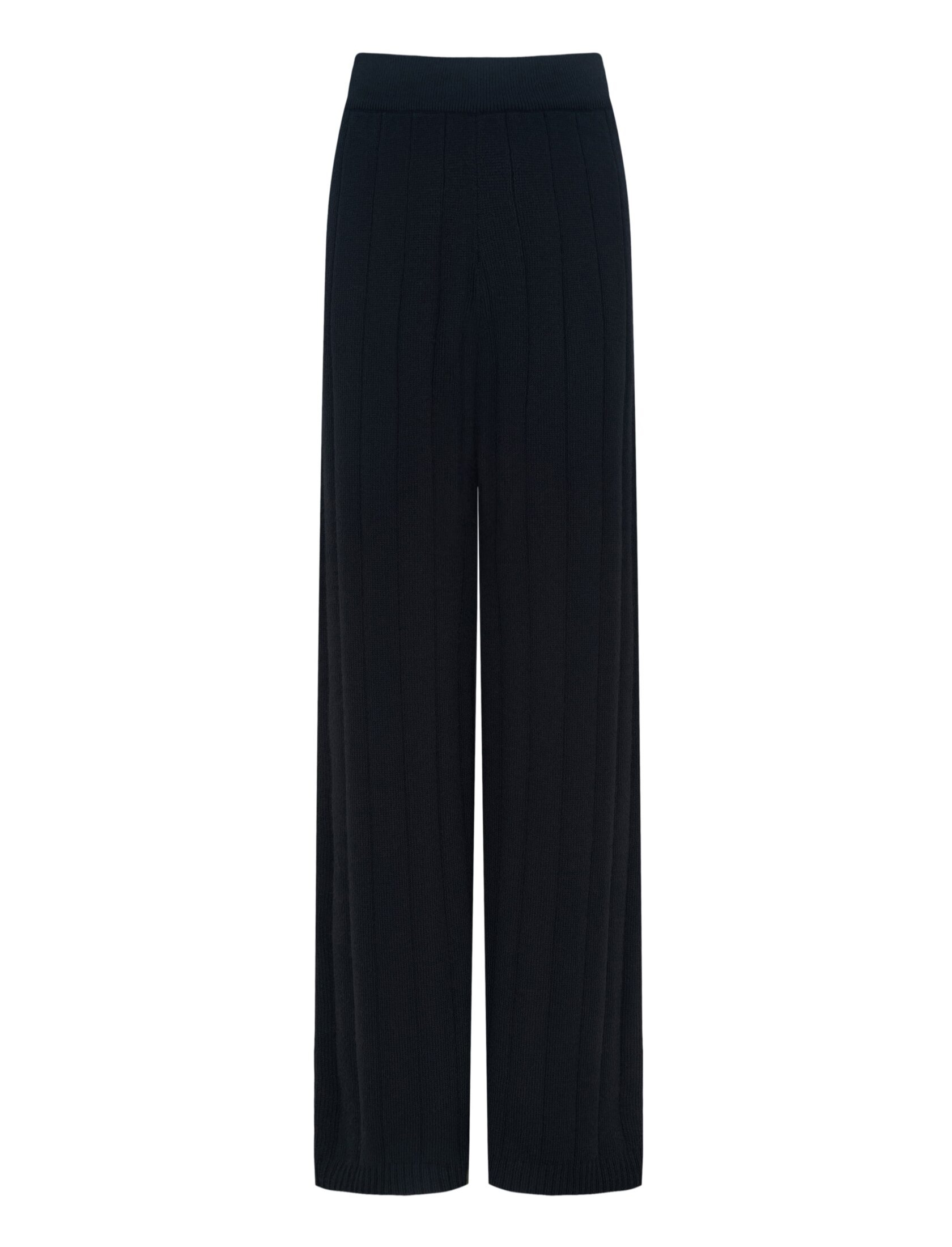 Брюки black из смесовой шерсти мериноса Petite
