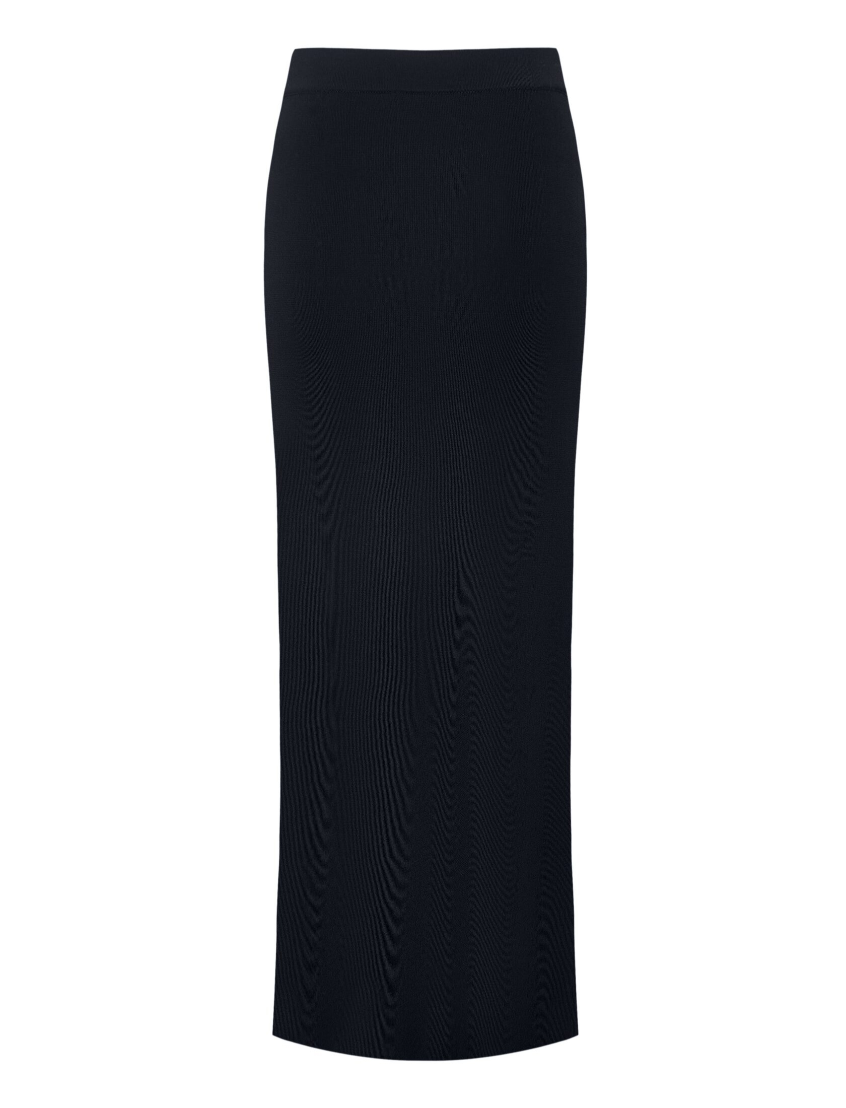 Трикотажная юбка black из вискозы