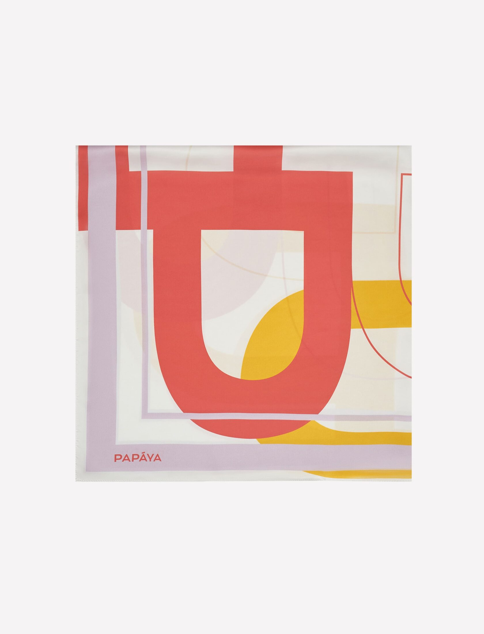 Платок с принтом 