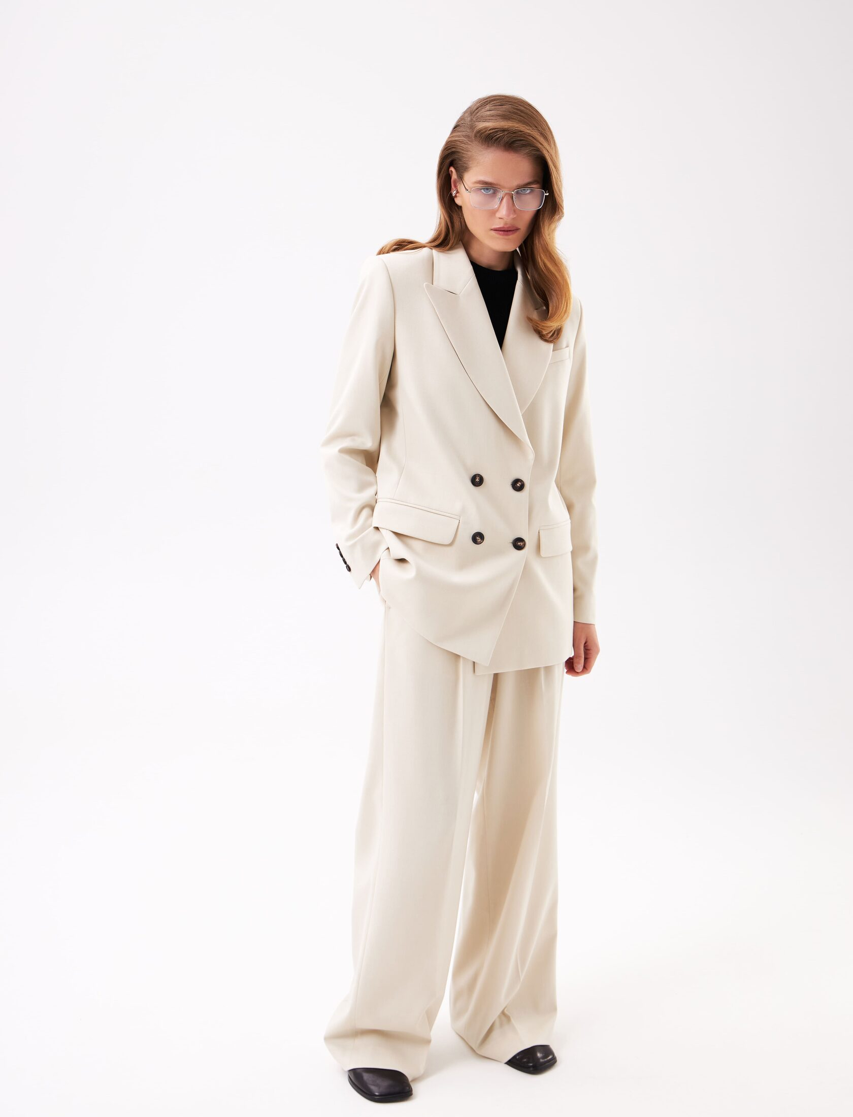 Двубортный жакет