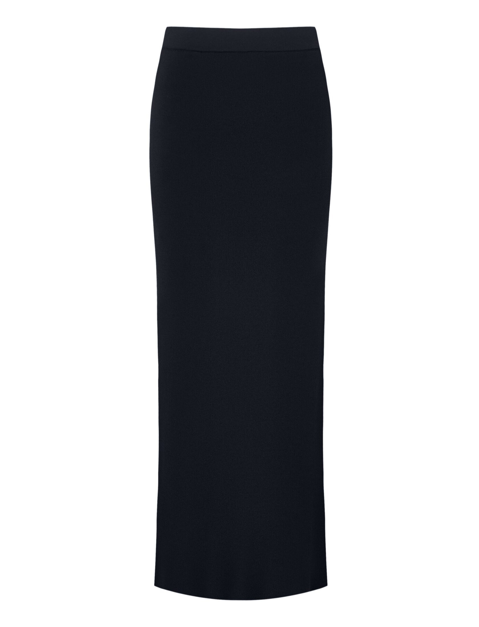 Трикотажная юбка black из вискозы