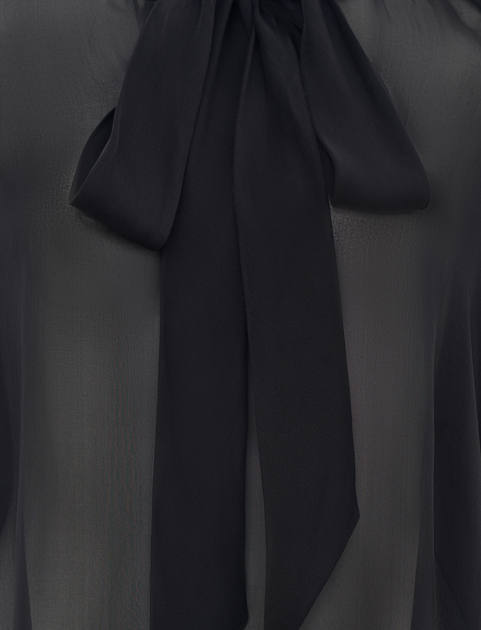 Полупрозрачная блуза Аскот