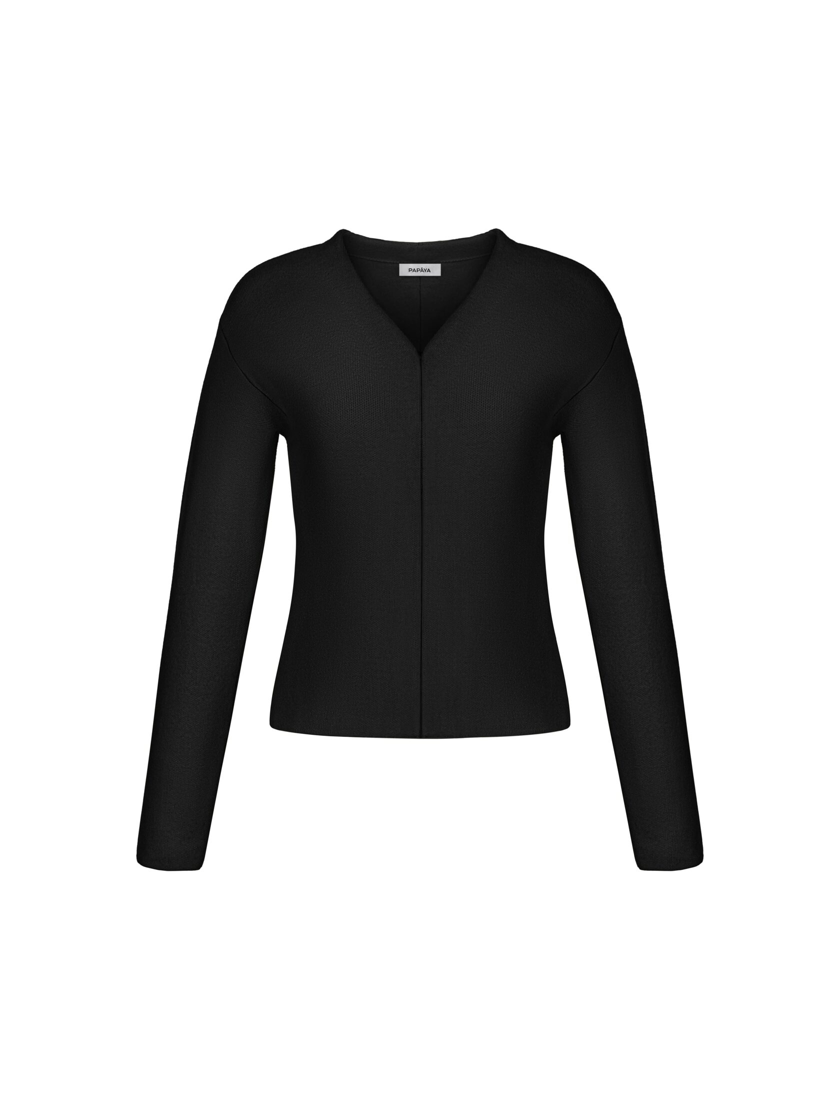 Жаккардовый кардиган black