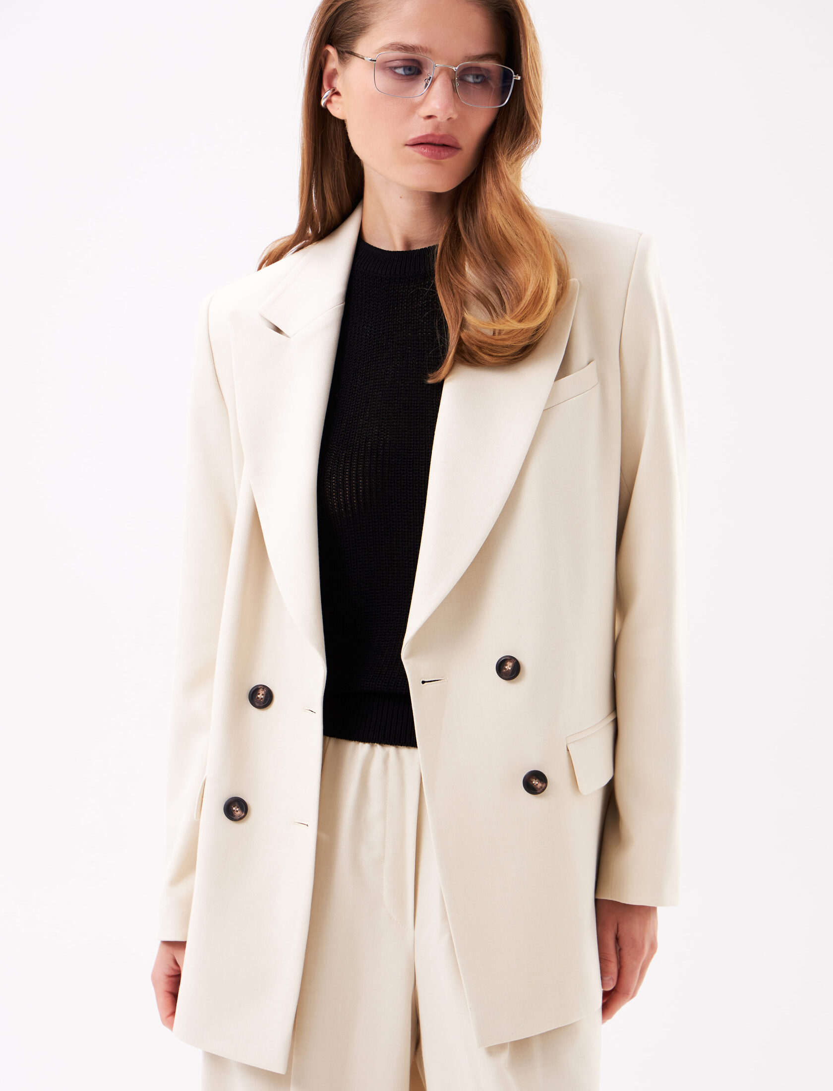 Двубортный жакет